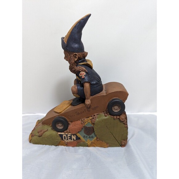 Tom Clark Cairn Studio Gnome Figurine Cub Scout Artist Signed Pinewood Derby BSA - Picture 4 of 7